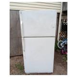 Used White Top-Freezer Refrigerator