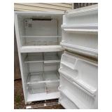 Used White Top-Freezer Refrigerator