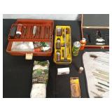Comprehensive Gun Cleaning Kit with Brushes, Solvents, and Cases