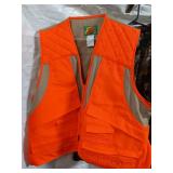 Collection of Hunting Apparel including Vests, Jacket, and Shirts
