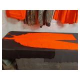 Collection of Hunting Apparel including Vests, Jacket, and Shirts