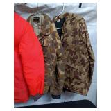 Collection of Camo and Hunting Jackets in Various Styles