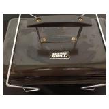 Collection of Coolers, Portable Grills, and 2 Stadium Seats