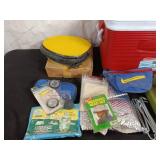 Camping Gear Bundle with Rugged Cooler, Water Jugs, and Accessories