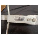 Vintage RV Bike Rack and Portable Toilet Seat Combo