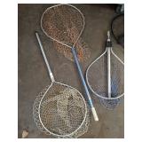 Set of Used Fishing Landing Nets