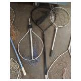 Set of Used Fishing Landing Nets