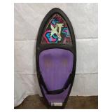 Vintage Kneeboard with Strap and Retro Design