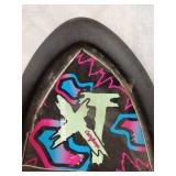 Vintage Kneeboard with Strap and Retro Design