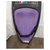 Vintage Kneeboard with Strap and Retro Design