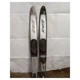 Set of Ski-Master Water Skis with Bindings