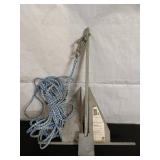 9 lb Aluminum Boat Anchor with Rope