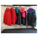 Collection of 5 Vintage Columbia Sportswear Jackets and Buckhorn Resort Jacket