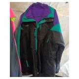 Collection of 5 Vintage Columbia Sportswear Jackets and Buckhorn Resort Jacket