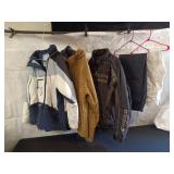 Collection of Winter Jackets and Snow Pants