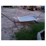 Used Hammock Bed with Metal Stand