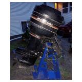 Mercury 75 HP Outboard Motor with Controls