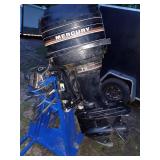 Mercury 75 HP Outboard Motor with Controls