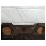 Under Seat Sub Box for Chevy Extended Cab - Holds two 12