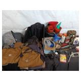 Assorted Automotive Tools and seat cover Collection