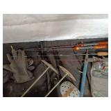Collection of Ice Fishing Tools and Accessories