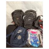 Collection of Diverse Backpacks and Bags