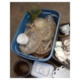 Assorted Collection of Vintage China and Glassware