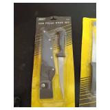 Assorted Fishing and Outdoor Tools with Knives