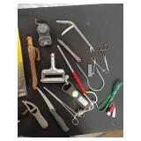 Assorted Fishing and Outdoor Tools with Knives