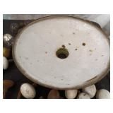 Antique/Vintage Lot of Door Hardware and Light Fixture