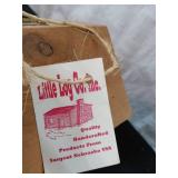 Handcrafted Little Log Schoolhouse Birdhouse by Little Log Co. Inc.