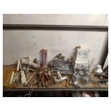 Assortment of Vintage Kitchen Tools and Appliances