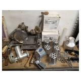 Assortment of Vintage Kitchen Tools and Appliances