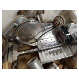 Assortment of Vintage Kitchen Tools and Appliances