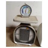 Set of 2 Vintage Pelouze Scales - Freezer Thermometer & Ice Cream Scale