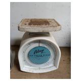 Set of 2 Vintage Pelouze Scales - Freezer Thermometer & Ice Cream Scale