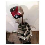 Complete Set of Golf Clubs with Powerbilt Bag