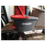 Assorted Household Items Including O-Cedar Mop and Hamilton Beach Iron