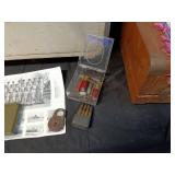 U.S. Air Force Vintage Uniform Set with Travel Trunks and Memorabilia