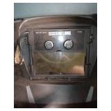 Chicago Electric Welding Mask with Blue Flame Design