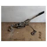 Used Hand Winch with Cable and Hooks