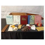 Collection of Vintage Yearbooks, Boy Scouts Memorabilia, and Miscellaneous Collectibles