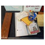 Collection of Vintage Yearbooks, Boy Scouts Memorabilia, and Miscellaneous Collectibles