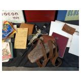 Collection of Vintage Yearbooks, Boy Scouts Memorabilia, and Miscellaneous Collectibles