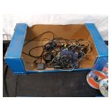 Gaming  Lot with Controllers, DVDs, and Blu-rays