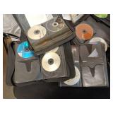 Collection of Mixed CDs and Cassettes in Wooden Box