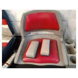 Assorted Marine Boat pedistol Seat Mounts and Cushions