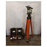 Vintage Keuffel & Esser Transit Level with Tripod and Case