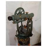 Vintage Keuffel & Esser Transit Level with Tripod and Case