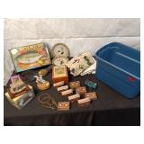 Collection of Rustic Decor Items with Big Mouth Billy Bass